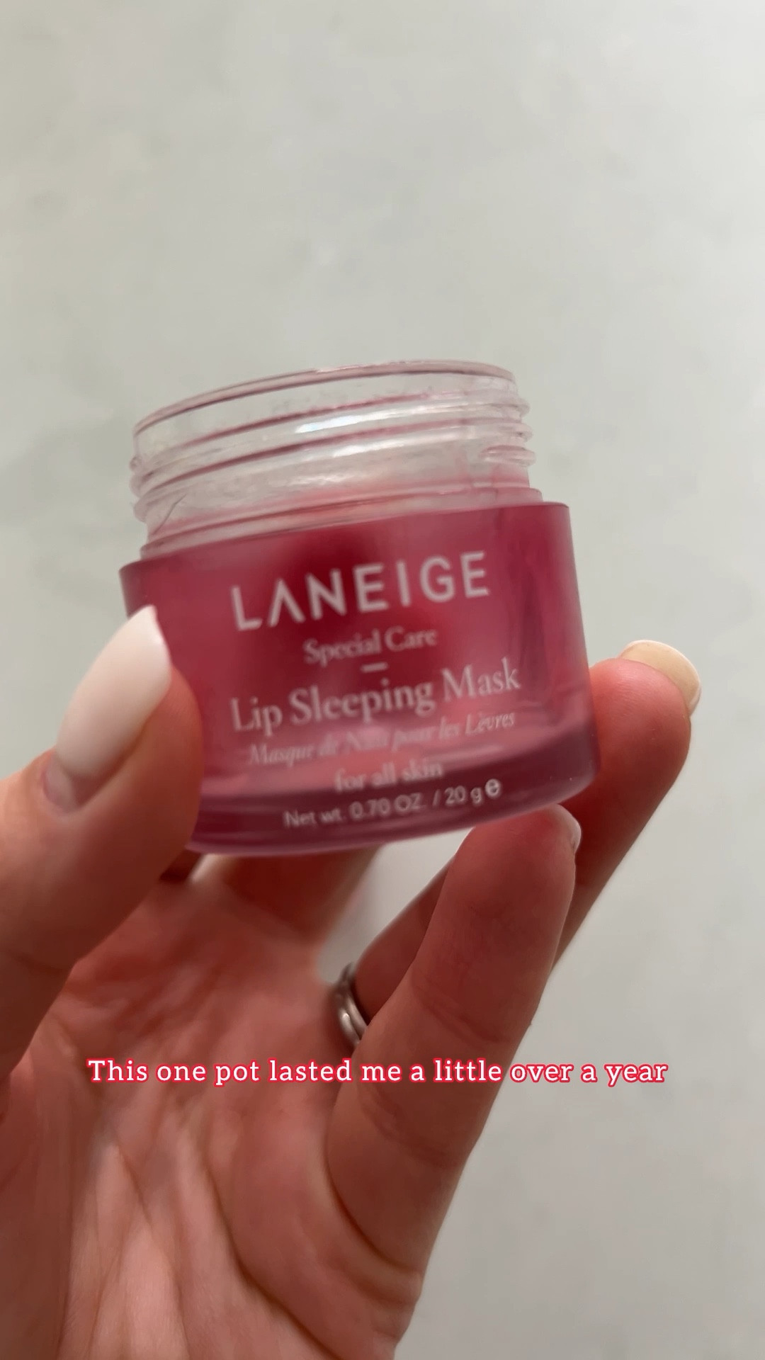 Lip mask Lasted a whole year for me. I only use it at night before bed. 

#LTKbeauty #LTKMostLoved