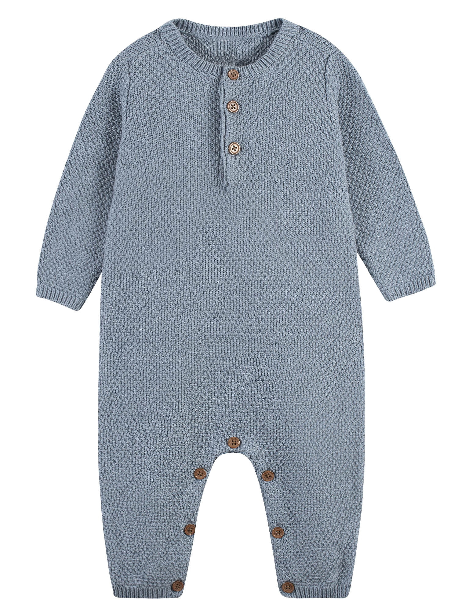 Modern Moments by Gerber Baby Boys Sweater Knit Coverall, (NB - 12M) | Walmart (US)