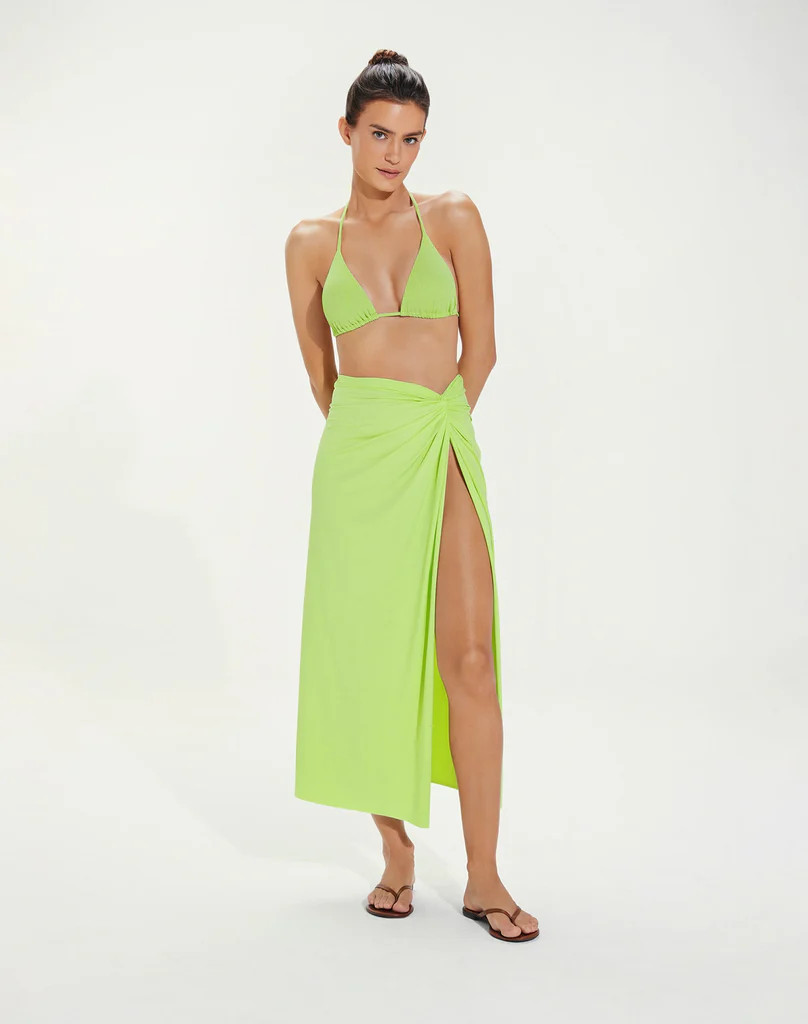Karen Midi Skirt - Lime | ViX Swimwear