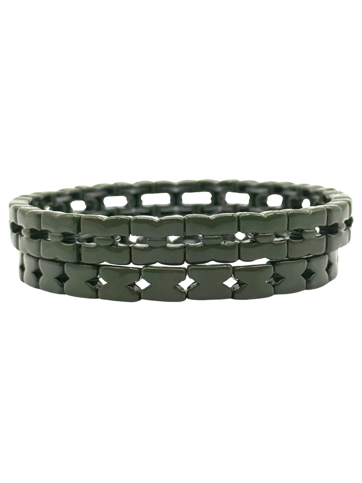 The Green Puzzle Piece Bracelet | La Lumiere NY