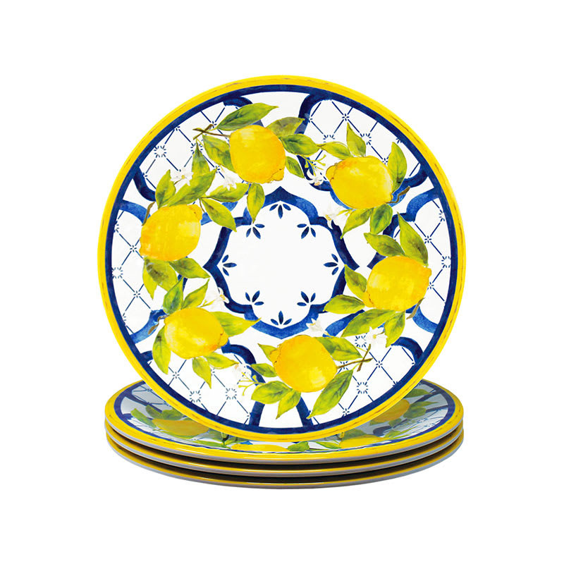 Palermo Melamine Salad Plates, Set of 4 | The Company Store