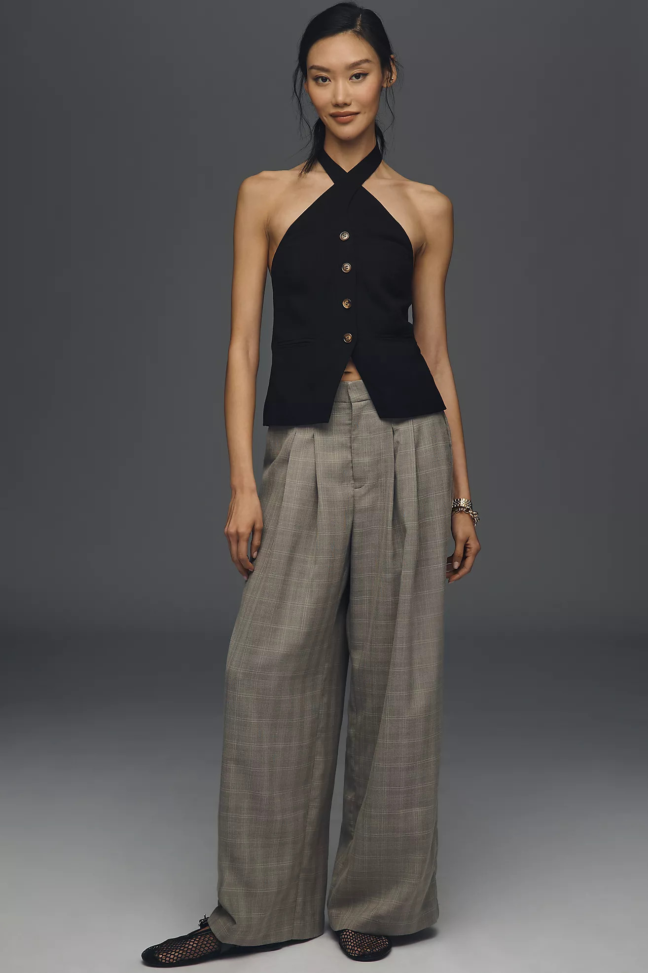 The Avery Menswear Trousers by Maeve | Anthropologie (US)