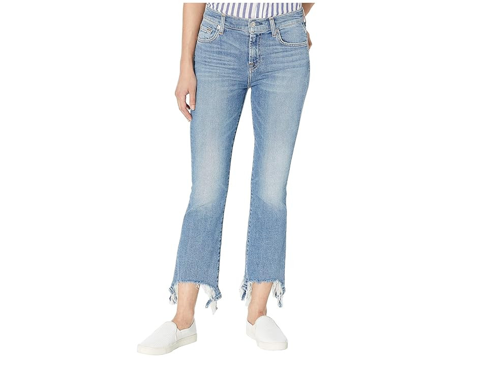 7 For All Mankind High Waist Slim Kick in Sloane Vintage 3 (Sloane Vintage 3) Women's Jeans | Zappos