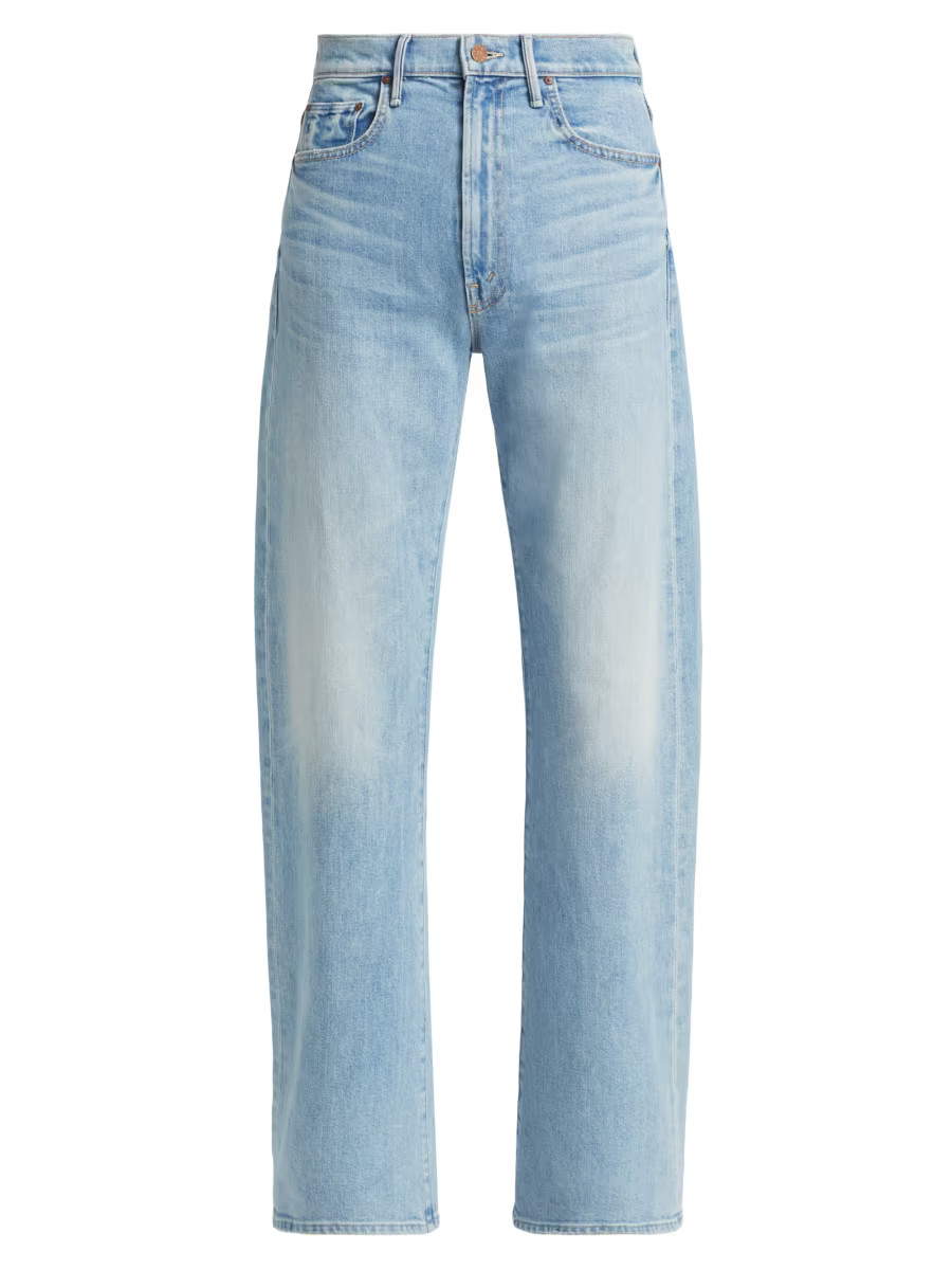 The Lasso Sneak Wide-Leg Jeans | Saks Fifth Avenue