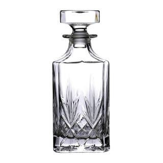 Maxwell 28 fl. oz. Crystal Decanter with Stopper | The Home Depot