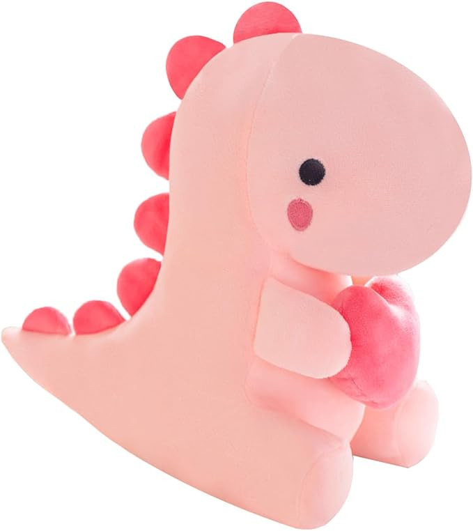 Alwoligag Dinosaur Stuffed Animal, Dinosaur Plush Toy, Loving Soft Dino Plush Toy, Sweet Romantic... | Amazon (US)
