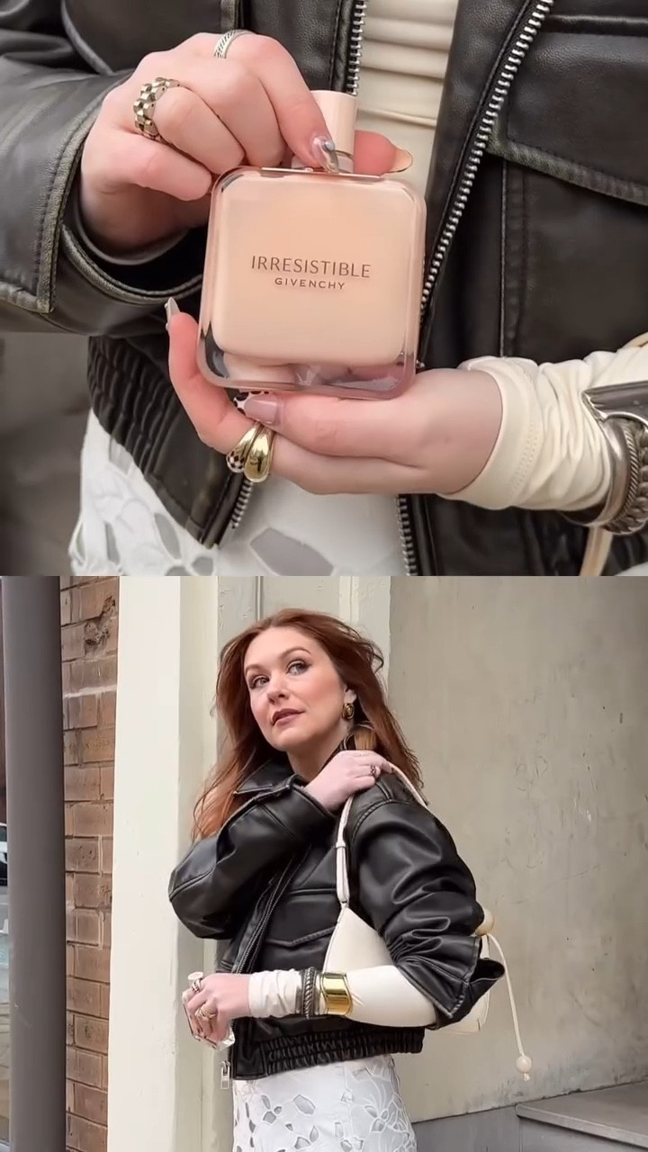 Always romanticizing my coffee runs; and now I get to do it with Givenchy’s new Irresistible Nude Velvet Eau De Parfum. A brand new scent launching today with harmony of almond, rose, and cedarwood. 

Personally, I love fragrances that have a perfect balance of floral and woody, so this one is incredible. Truly feels like a second skin and it’s a great cozier take on their original Irresistible Eau De Parfum. 

#giftedbygivenchy #givenchybeauty #givenchybeautypartner