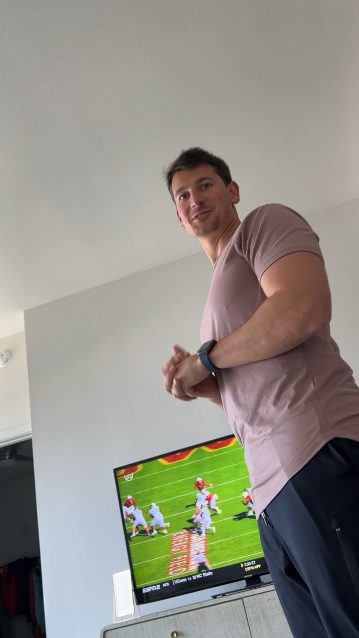 Cuts clothing Mens signature tee in color Mountain Mist - Conner’s wearing a large and says it’s soft and True to size. Shop site wide with code sarahrose for 15% off 

#LTKmens #LTKfit #LTKsalealert