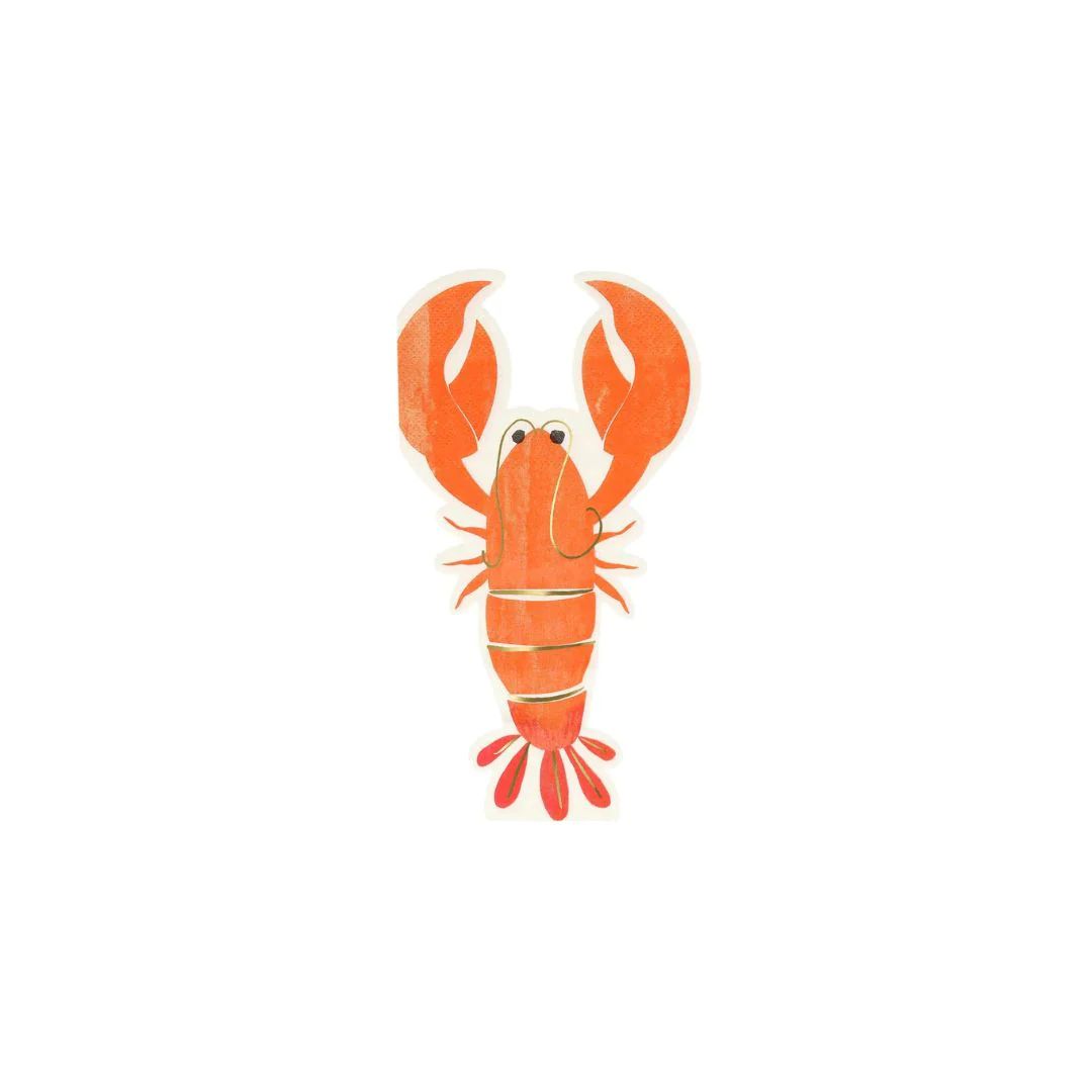 Lobster Napkins | Pink Antlers