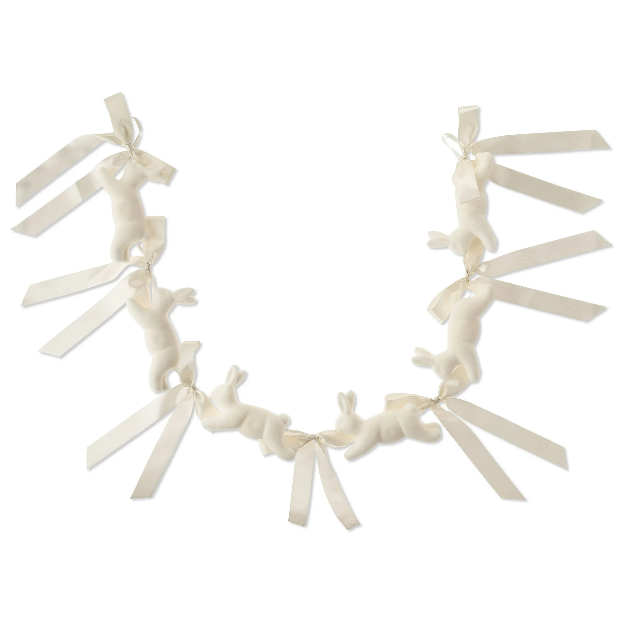 Bunnies and Bows Garland, Cream, 6', Easter by Way To Celebrate | Walmart (US)
