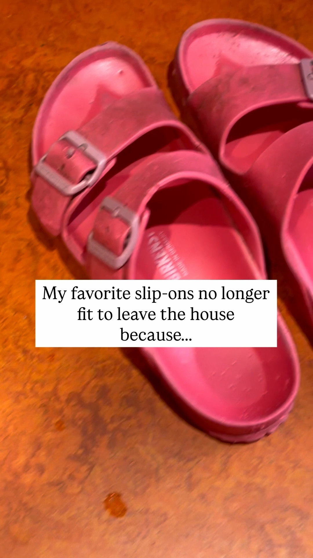 By rubber Birks are my ‘inside’ shoes - I wear them EVERY DAY. My current pairs are TRASHED right now due to Puppy Purgatory so needed a new infusion! 

#LTKdayinmylife #LTKOver40