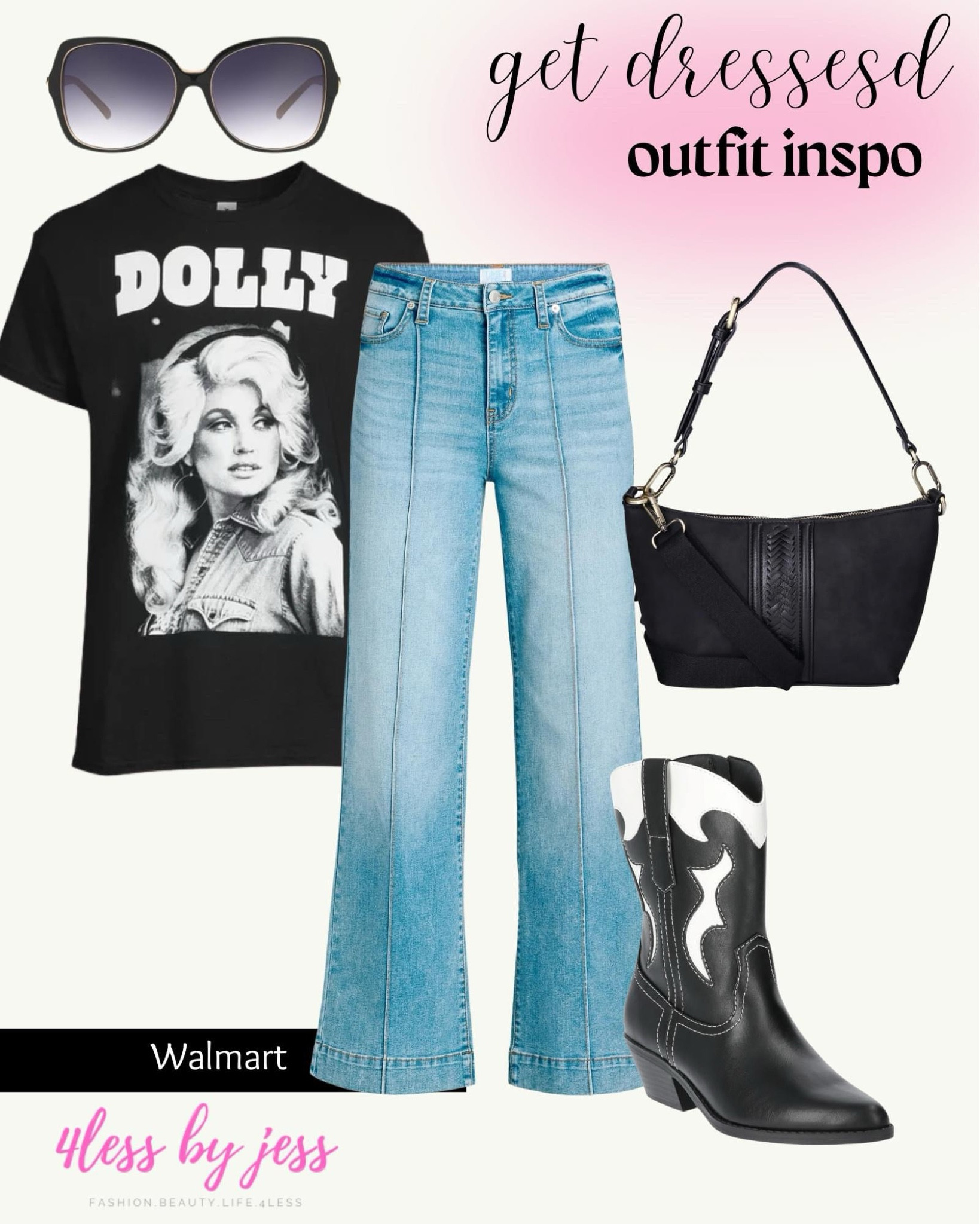 Nashville outfit idea from Walmart 

#LTKFindsUnder50