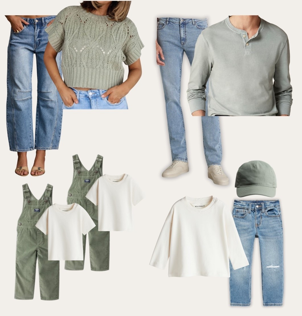 Sage Fall Family Photos outfit ideas 

#LTKFamily #LTKKids #LTKMens