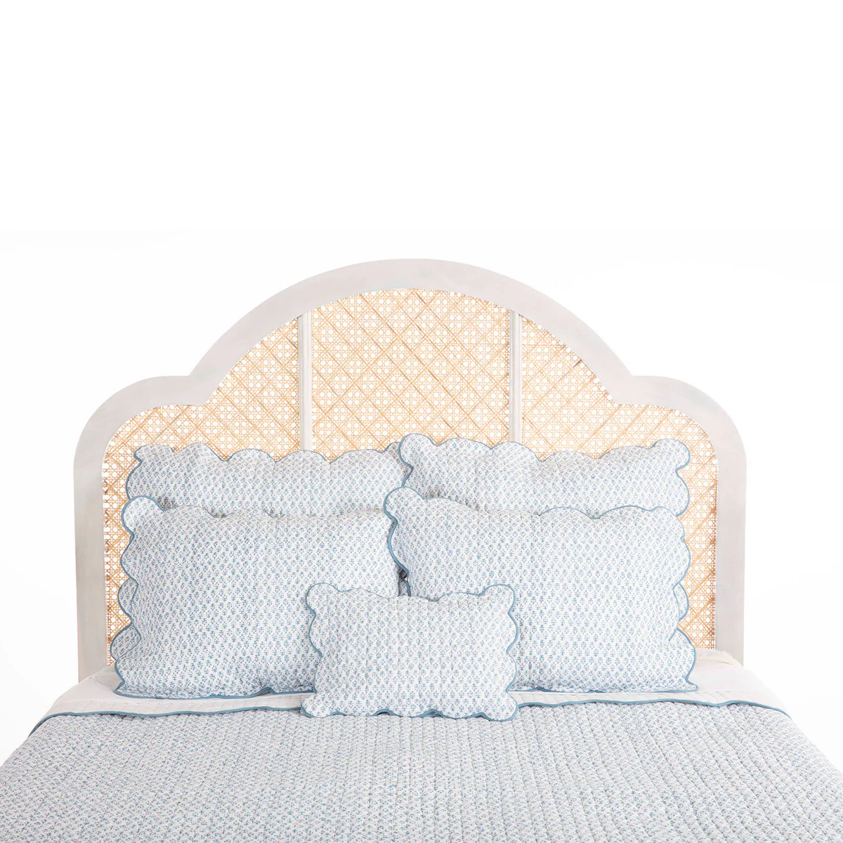 Batik Standard Sham Blue | Amanda Lindroth