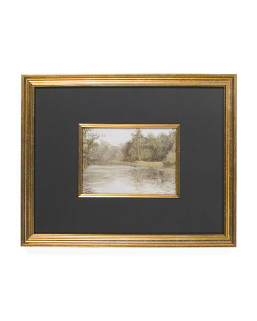 11X14 Matted To 5X7 Metallic Wall Portrait Frame, Gold | TJ Maxx