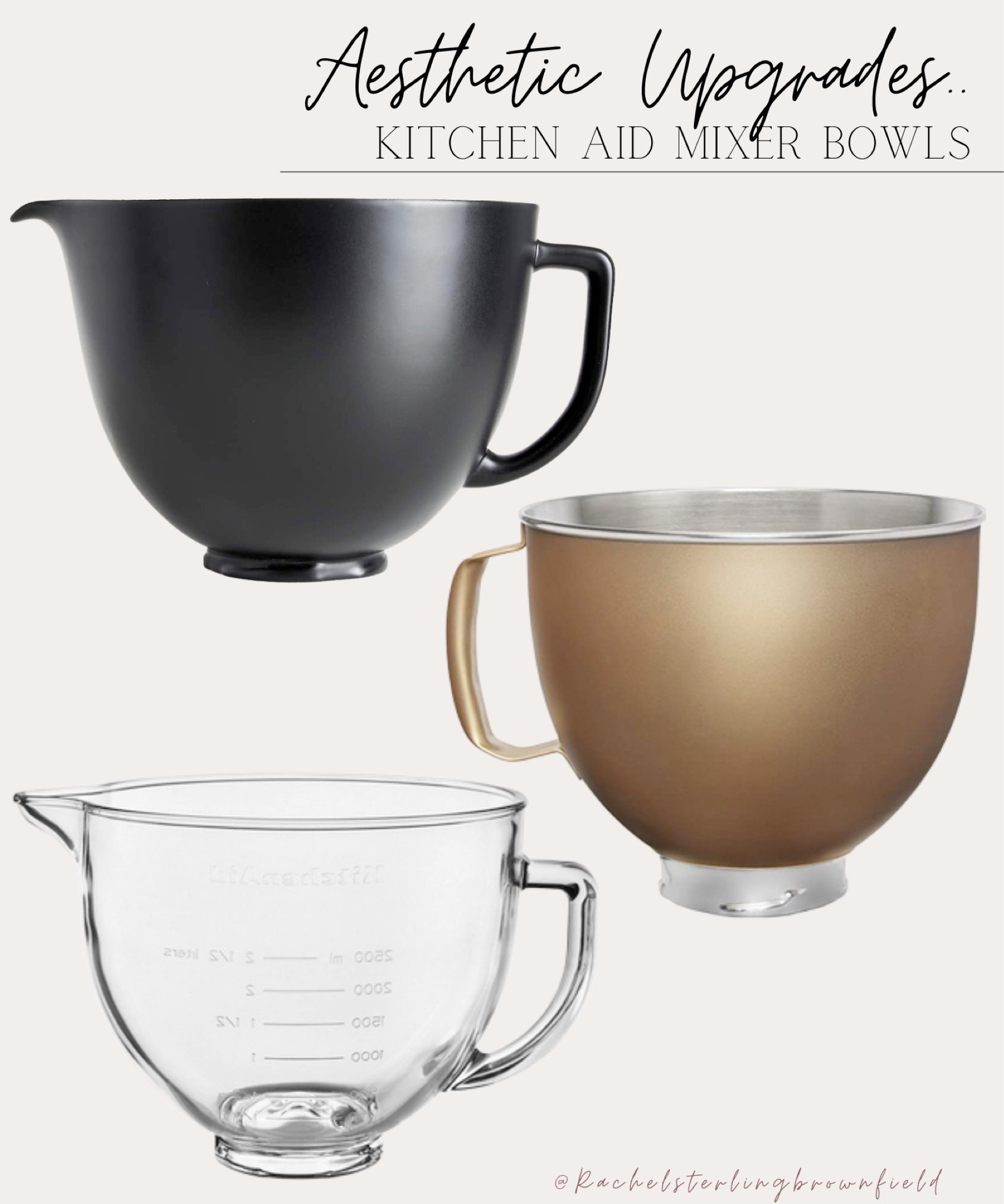 Upgrades. Kitchen aid mixer. Kitchen aid bowl. Kitchen aid mixing bowl. Kitchen decor. Kitchen accessories. Decorative bowl. Black bowl. Glass bowl. Gold bowl 

Follow my shop @rachelsterlingbrownfield on the @shop.LTK app to shop this post and get my exclusive app-only content!

#liketkit 
@shop.ltk
https://liketk.it/3Fl1Z



#LTKFind #LTKunder100 #LTKhome