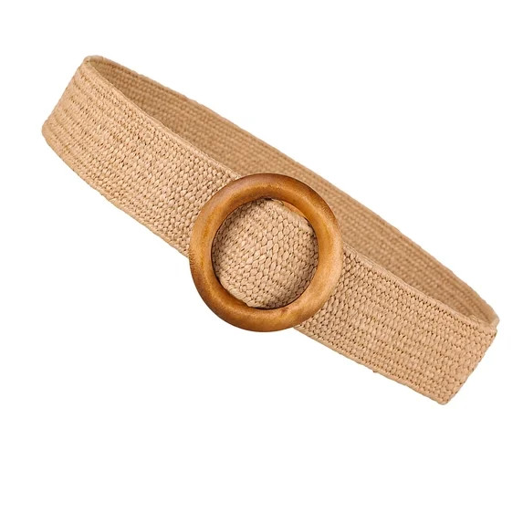 Raindrops  Straw Sandals Women Rattan Belt Brimmed Versatile | Walmart (US)