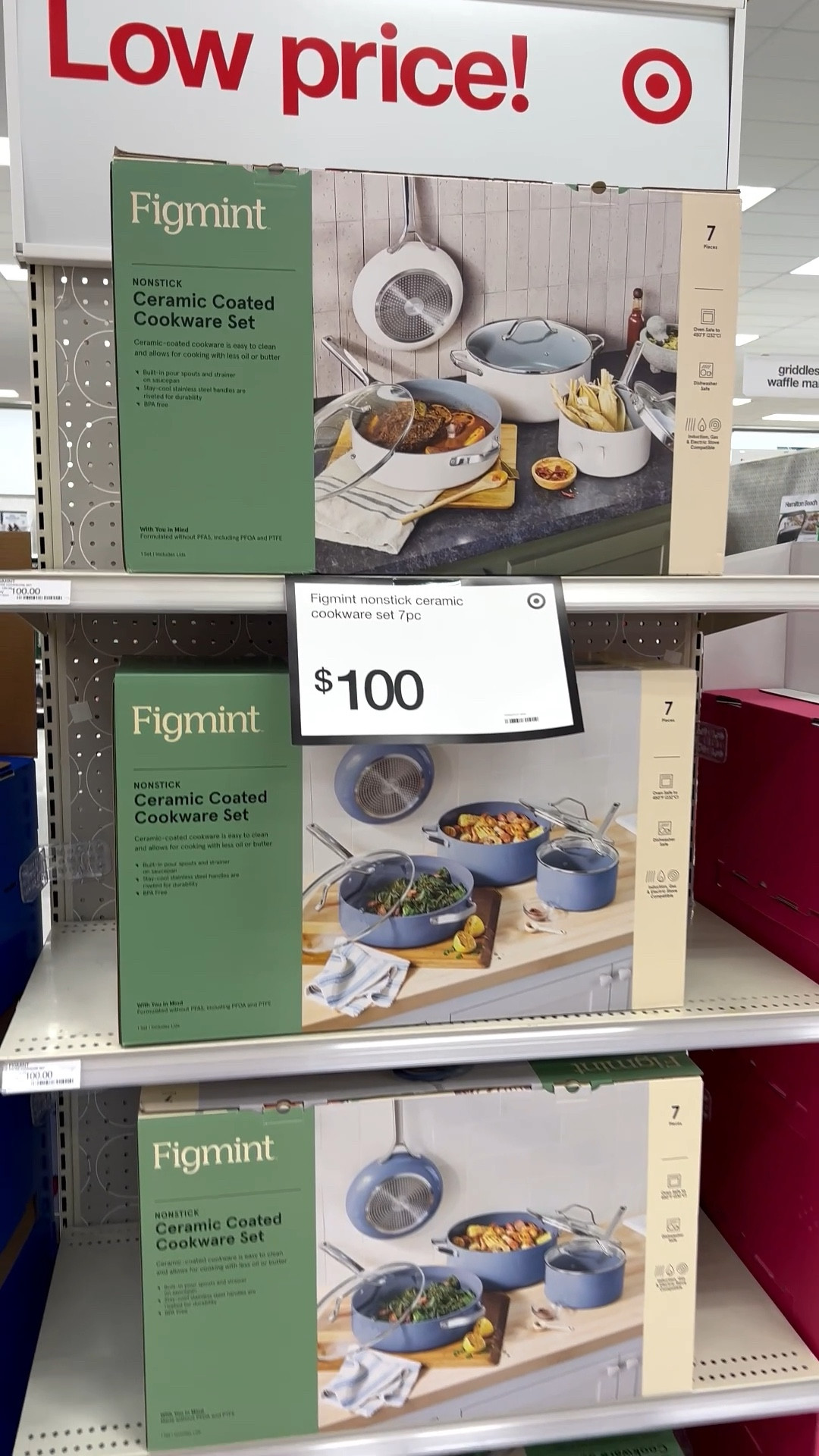 Ceramic coated cookware set. 7 piece cookware set. 

#LTKfoodie #LTKSaleAlert #LTKHome