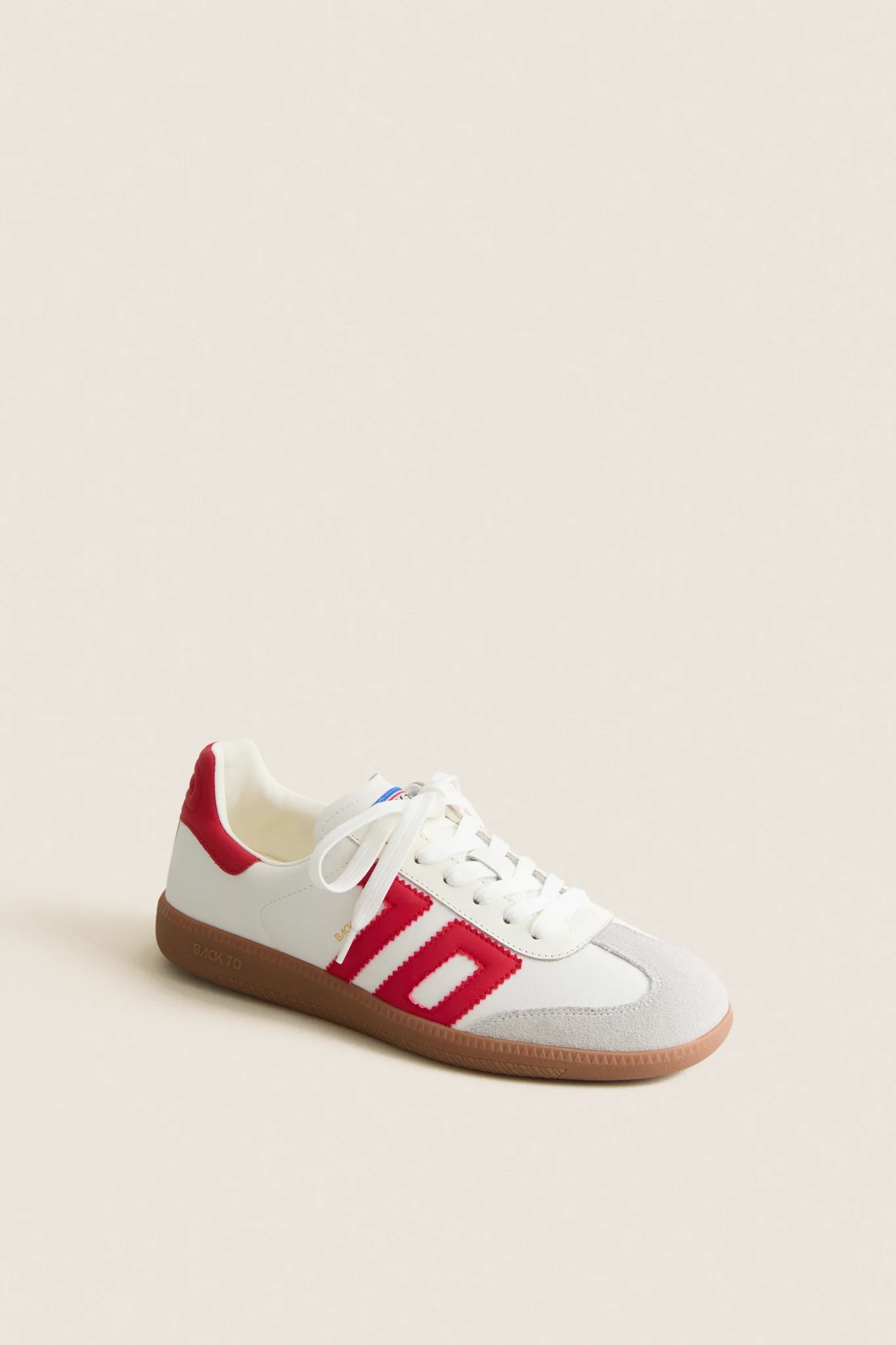 Red Suede Cloud Sneakers | Tuckernuck (US)