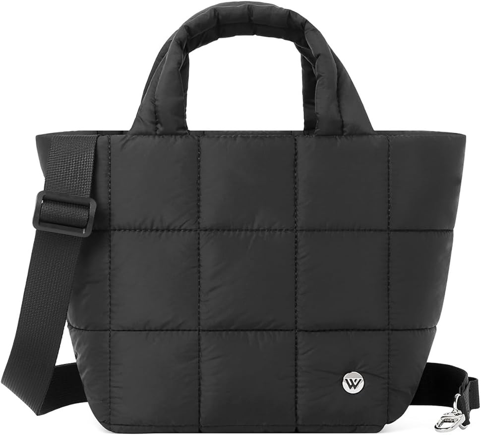 WESTBRONCO Mini Puffer Bag Quilted Crossbody Bags for Women Small Puffy Purse Nylon Shoulder Hand... | Amazon (US)