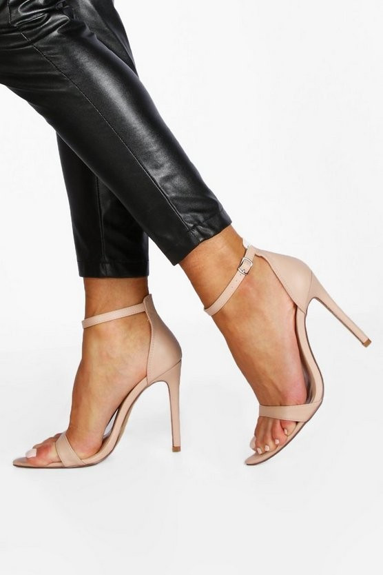 Pointed Toe Barely There Heels | Boohoo.com (US & CA)