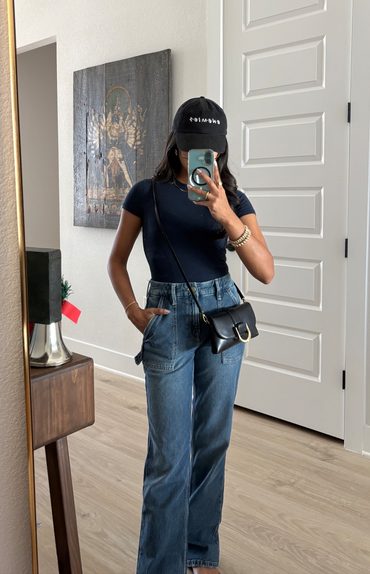 Daily casual petite friendly ootd ft denim from good American in 00, bodysuit from Abercrombie in XS, crossbody purse from Charles and Keith

#LTKootd #LTKFindsUnder50 #LTKPetite