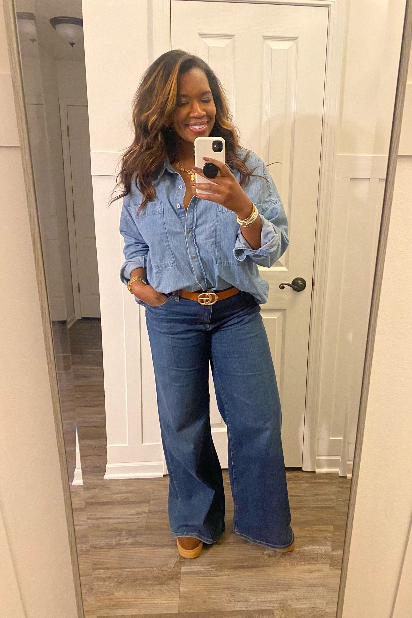 Denim on denim outfit #denimm

#LTKFindsUnder100 #LTKStyleTip #LTKMidsize