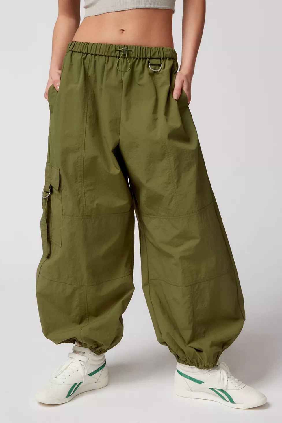 UO Jana Nylon Balloon Cargo Pant | Urban Outfitters (US and RoW)