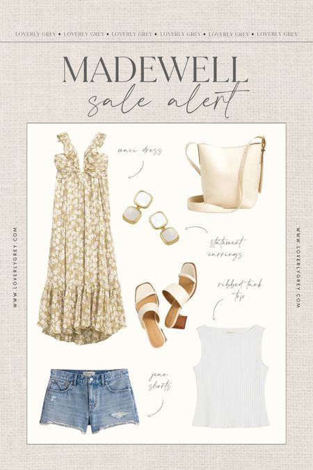 Madewell sale finds. This maxi dress and neutral heels are perfect for a spring event. 

#LTKStyleTip #LTKSeasonal #LTKSaleAlert