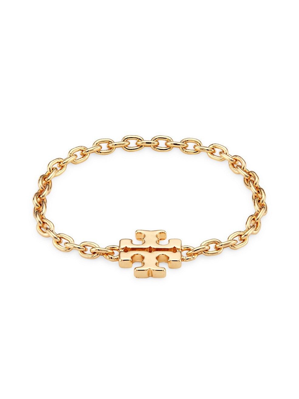 Tory Burch Kira 18K-Gold-Plated Chain Ring | Saks Fifth Avenue (UK)