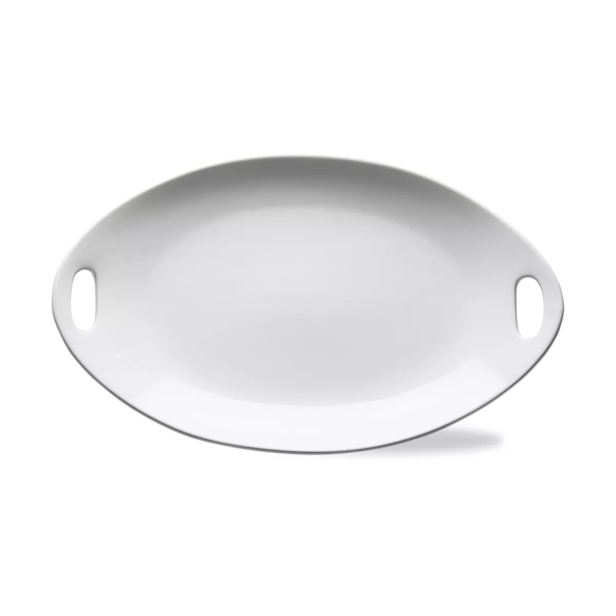tagltd Whiteware Baguette Large Porcelain Dinnerware Serving Tray Platter, 19.25L x 11.5W x 1.625... | Target
