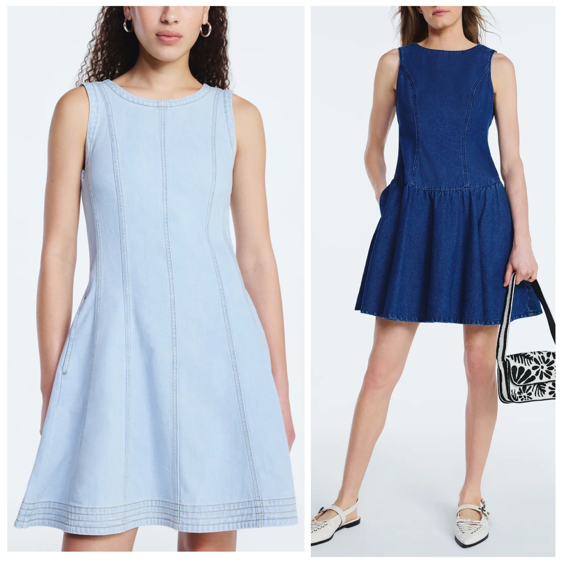 Walmart new arrival denim dress 

#LTKootd
