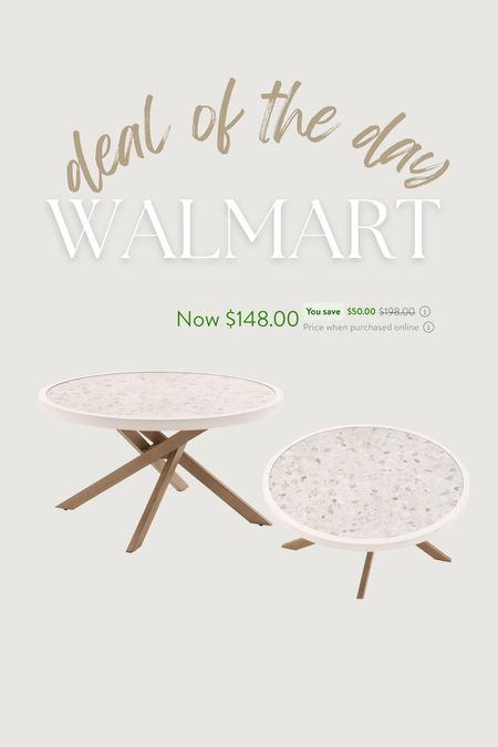 Major price drop on this patio table!