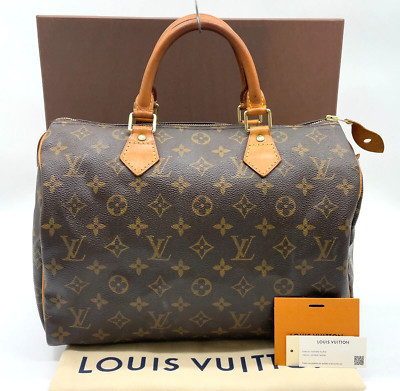 Auth Louis Vuitton Monogram Speedy 30 M41526 Handbag W/bag NS030674  | eBay | eBay US