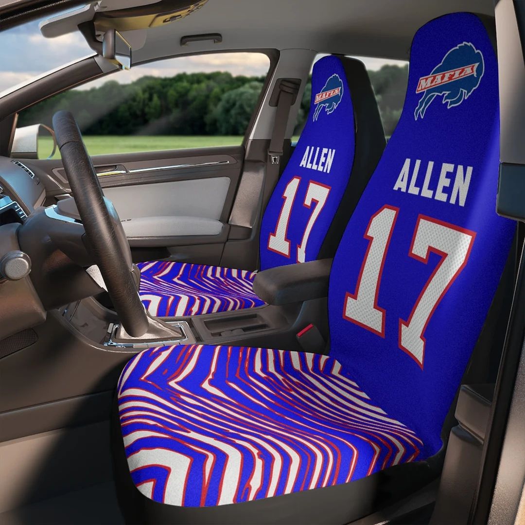 Buffalo Mafia Football Josh Allen Jersey - Car Seat Covers | Etsy (US)