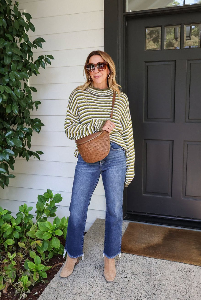 A fall fit that will have you out the door in every day style!!  

 #LTKootd #LTKmomlife #LTKOver40