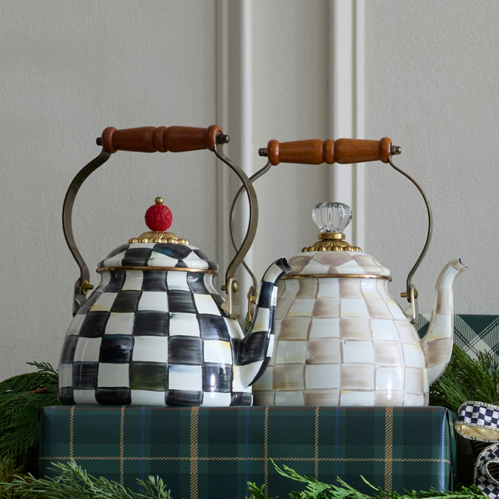 Holiday Gift Box Glass Ornament | MacKenzie-Childs