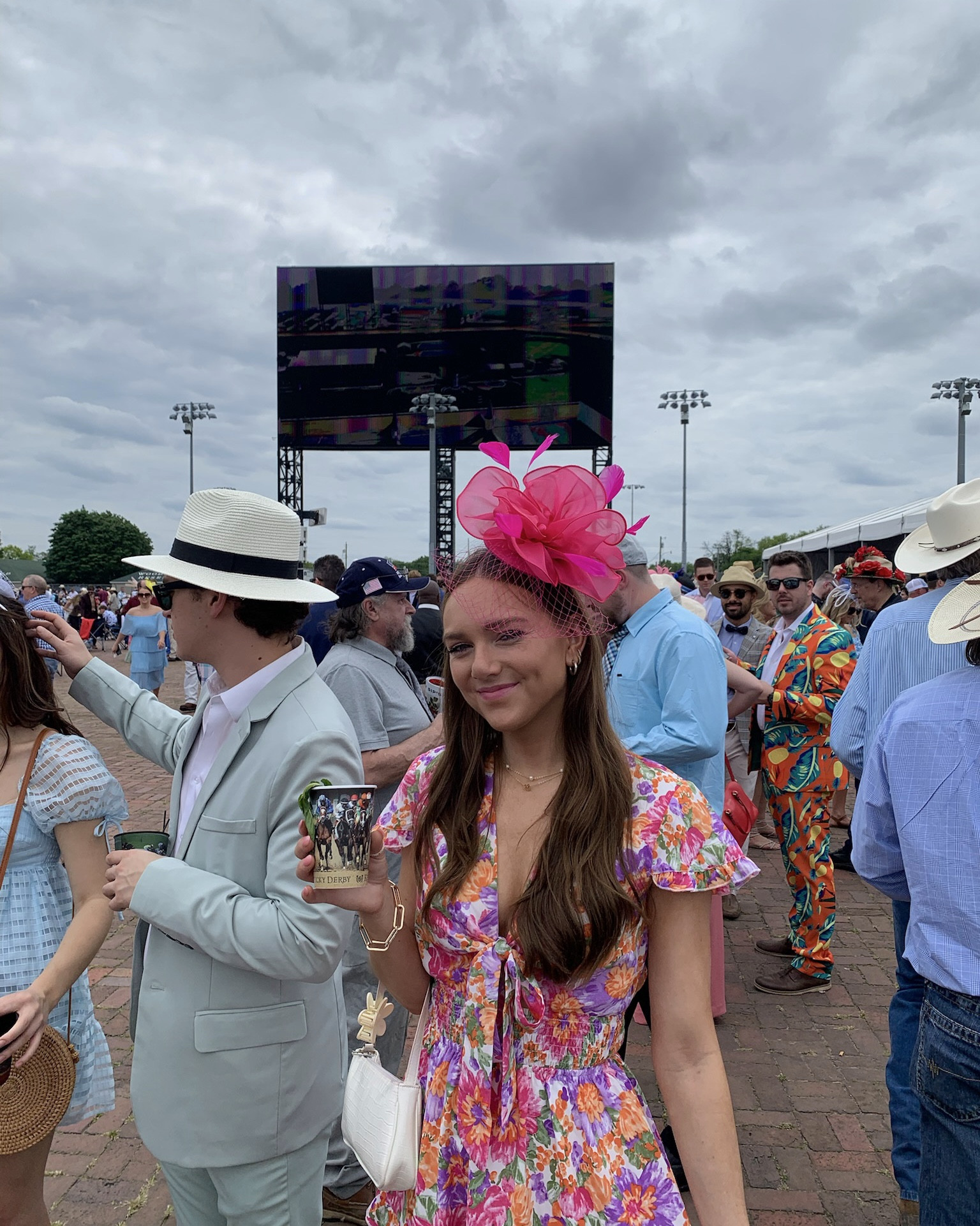 cutest spring dress that I wore for the Kentucky Derby 

#LTKStyleTip #LTKSeasonal #LTKFindsUnder50