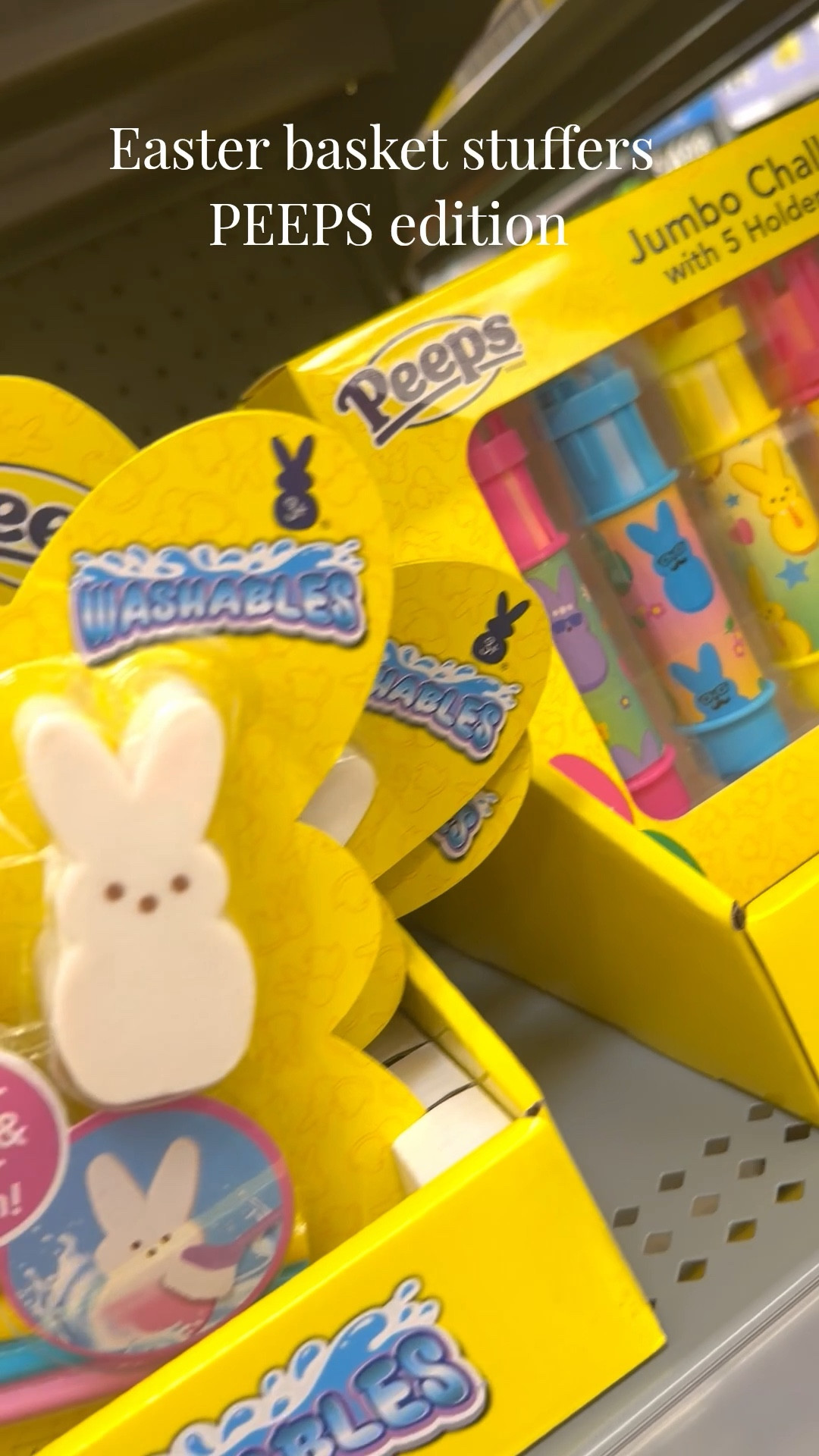 Easter made easy! These Peep-themed basket stuffers are perfect for toddlers and kids, fun surprises, and fun activities all in one place! 💛 Check out the Peep collection for a one-stop shop to make Easter extra colorful and fun! #EasterBasketIdeas #ToddlerEaster #KidsEasterGifts #OneStopEasterShop #PeepFun #momfinds #ltkeaster
