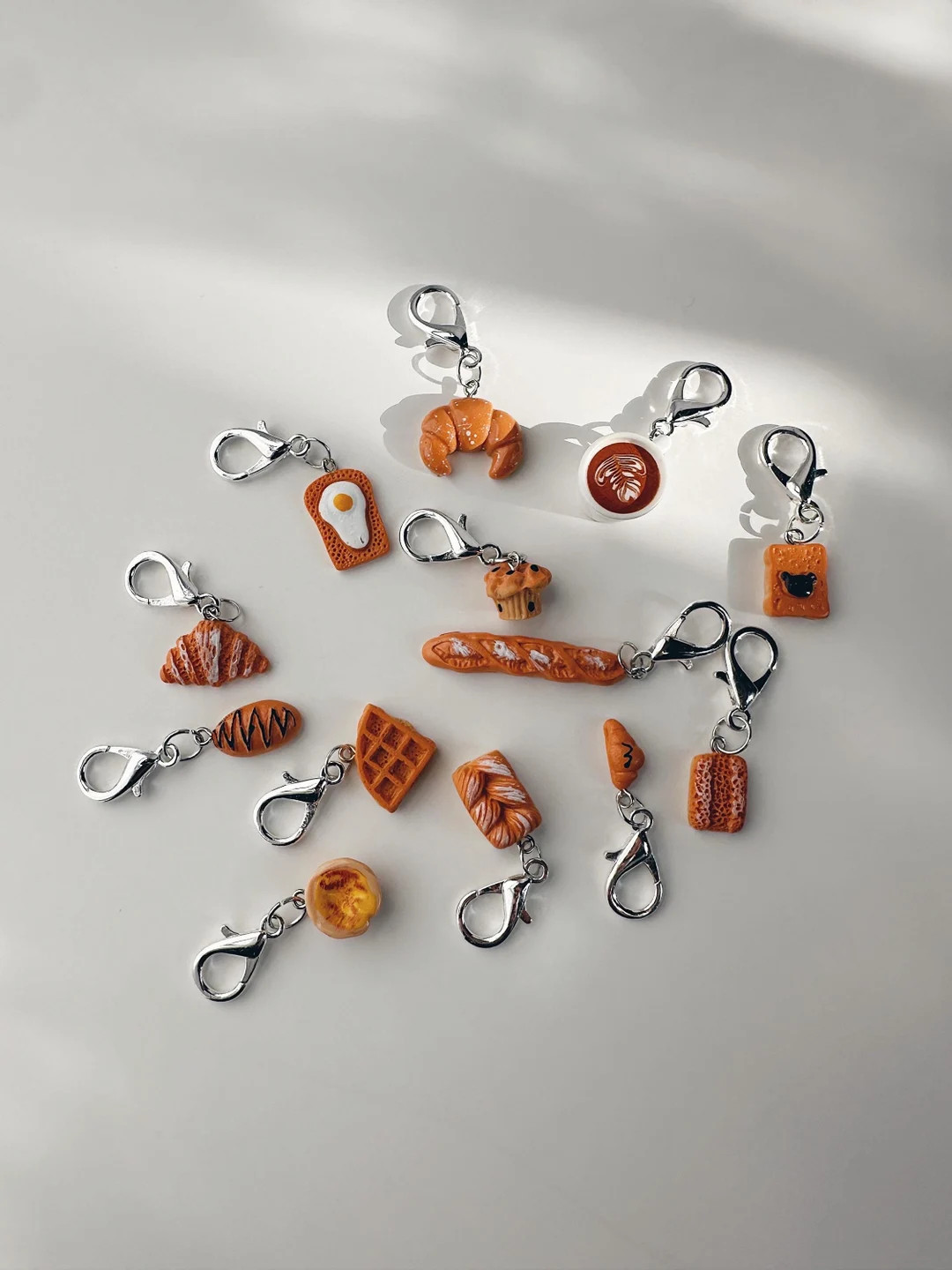 Patisserie Stitch Markers for Knitting and Crochet | Breakfast Progress Keepers| Pastry Stitch Ma... | Etsy (US)