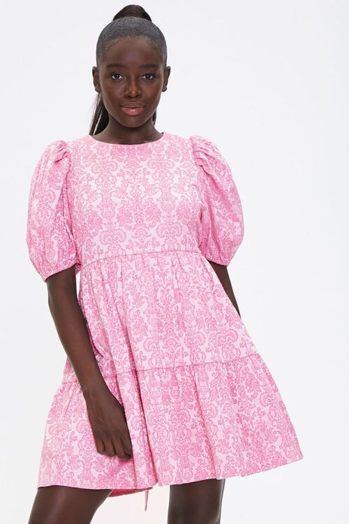 Baroque Print Mini Dress | Forever 21 (US)