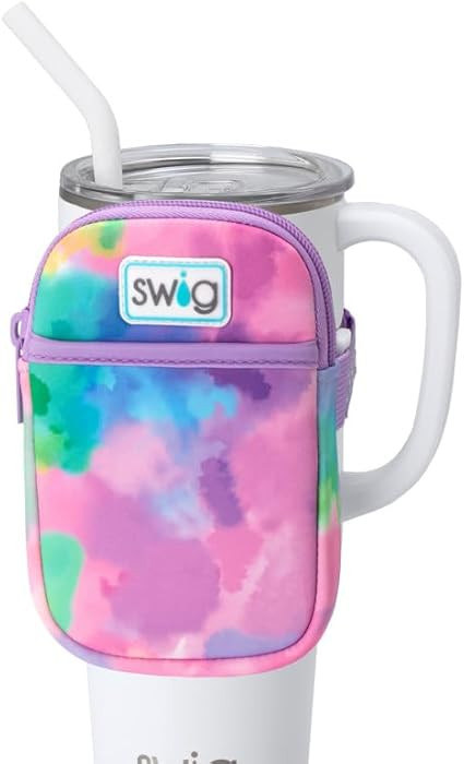 Swig Life Mega Mug Pouch, Water Bottle Bag with Adjustable Strap, Water Bottle Fanny Pack with Zi... | Amazon (US)