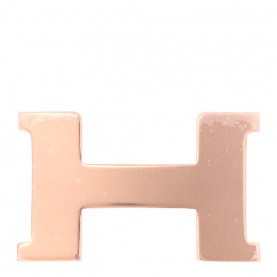 HERMES Polished Constance 24mm Belt Buckle Rose Gold | Fashionphile