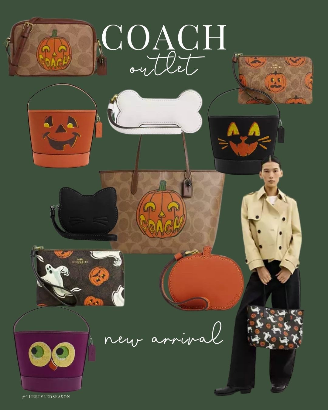 New Halloween Arrivals at
Coach outlet 🎃👻💀

#LTKItBag #LTKHalloween #LTKStyleTip