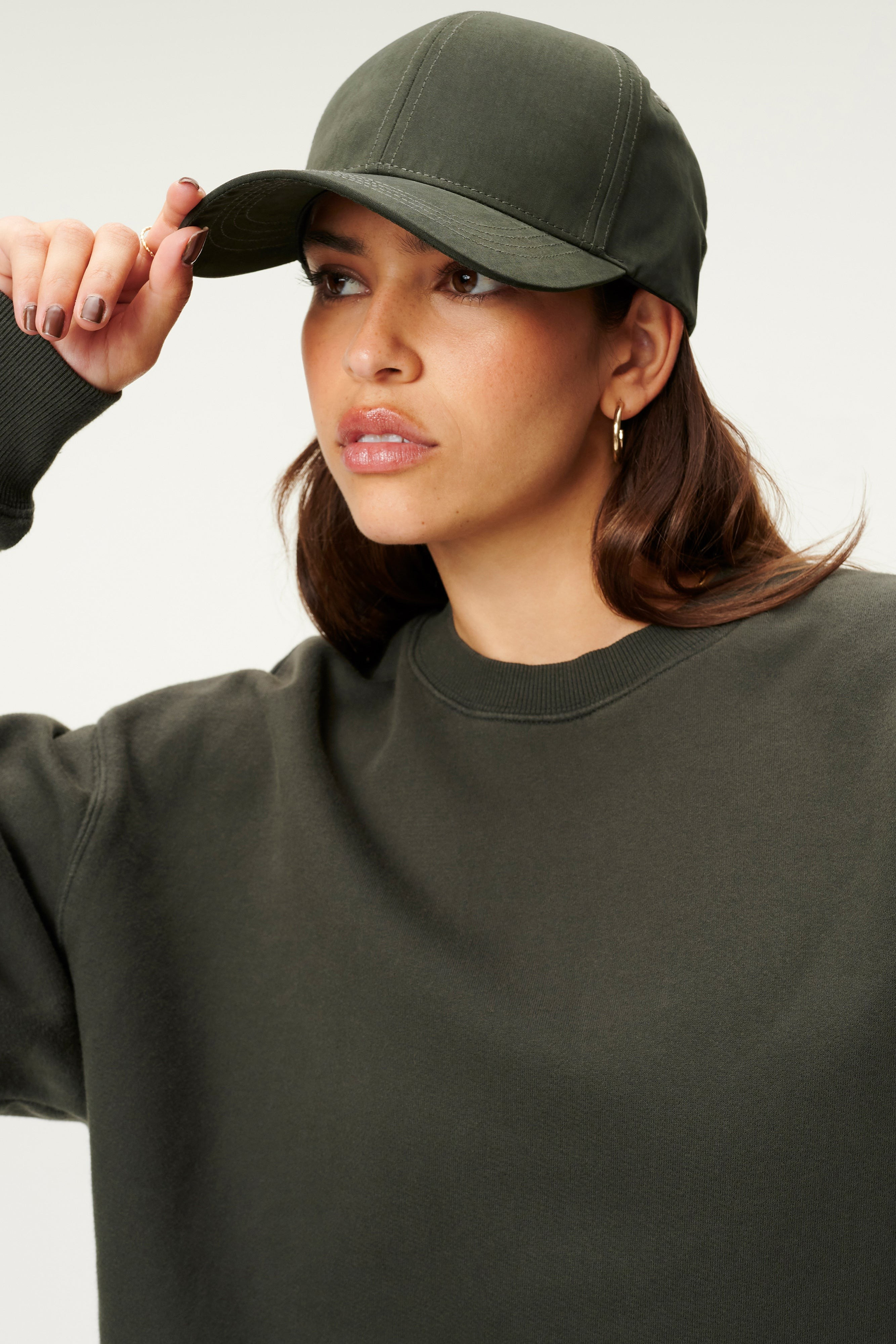 EMBROIDERED CAP | INK001 | Good American