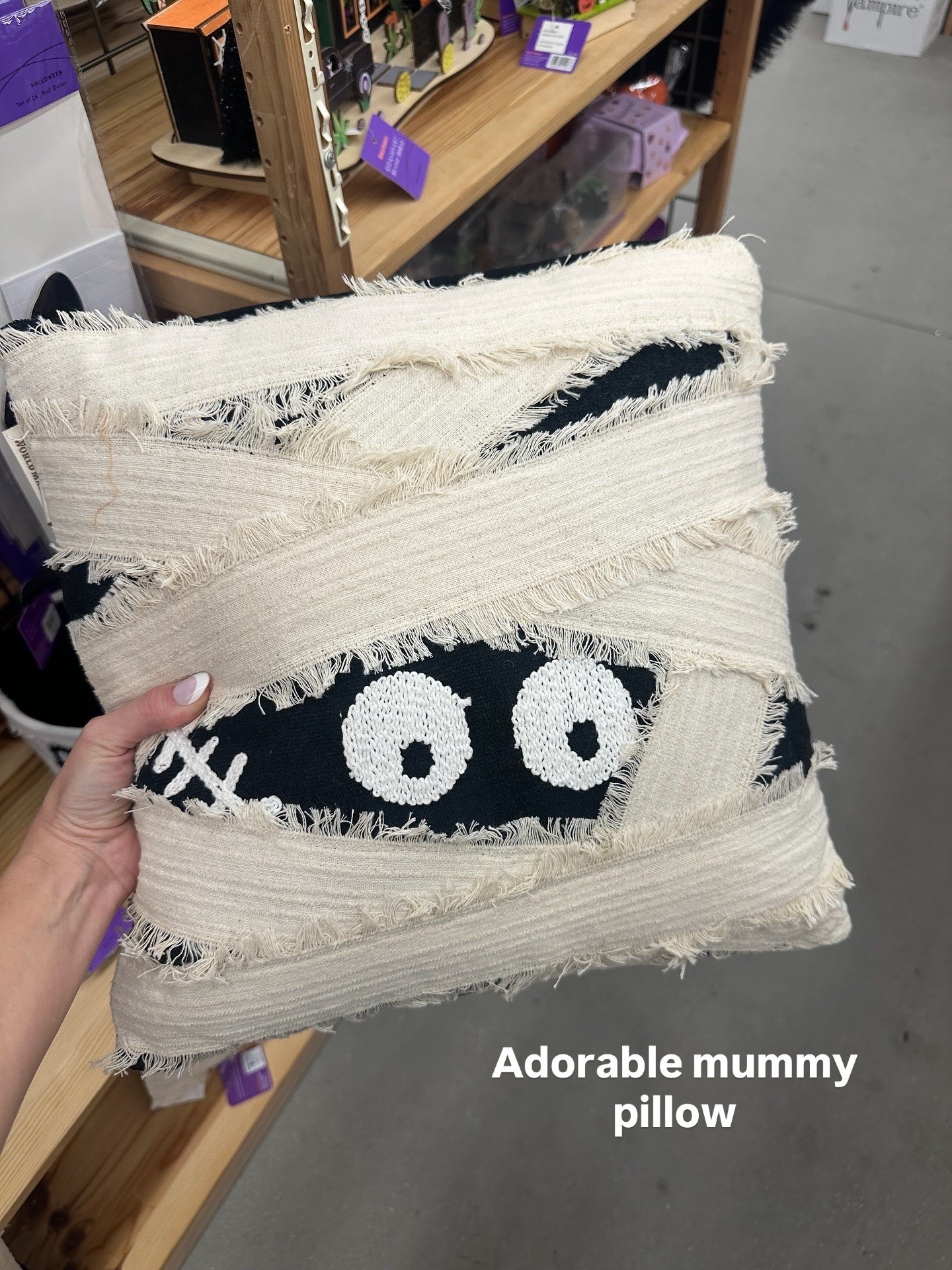 Mummy Halloween pillow!! 

#WorldMarketFinds #HalloweenDecor #FallHomeStyle #SpookySeasonVibes #CozyHomeDecor #FallAesthetic #AffordableHomeFinds

#LTKHalloween #LTKFindsUnder50 #LTKSeasonal