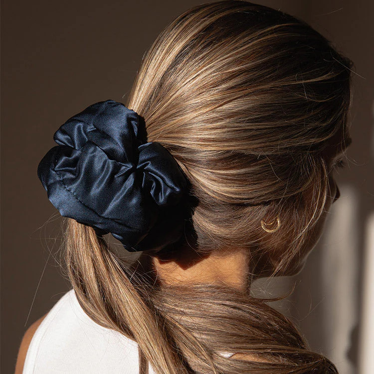 Drowsy Sleep Co. Pillow Scrunchie - Midnight Blue | Zulily