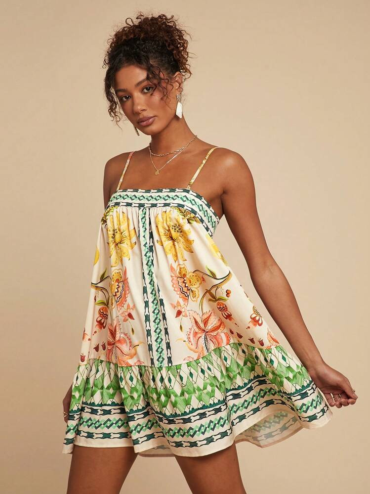 Resort Dress Colorful | SHEIN