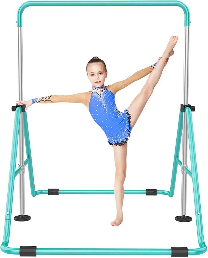 RINREA Gymnastic Bars for Kids with Adjustable Height, Folding Gymnastic Training Kip Bar, Junior... | Amazon (US)