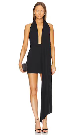 Sienna Dress in Jet Black | Revolve Clothing (Global)